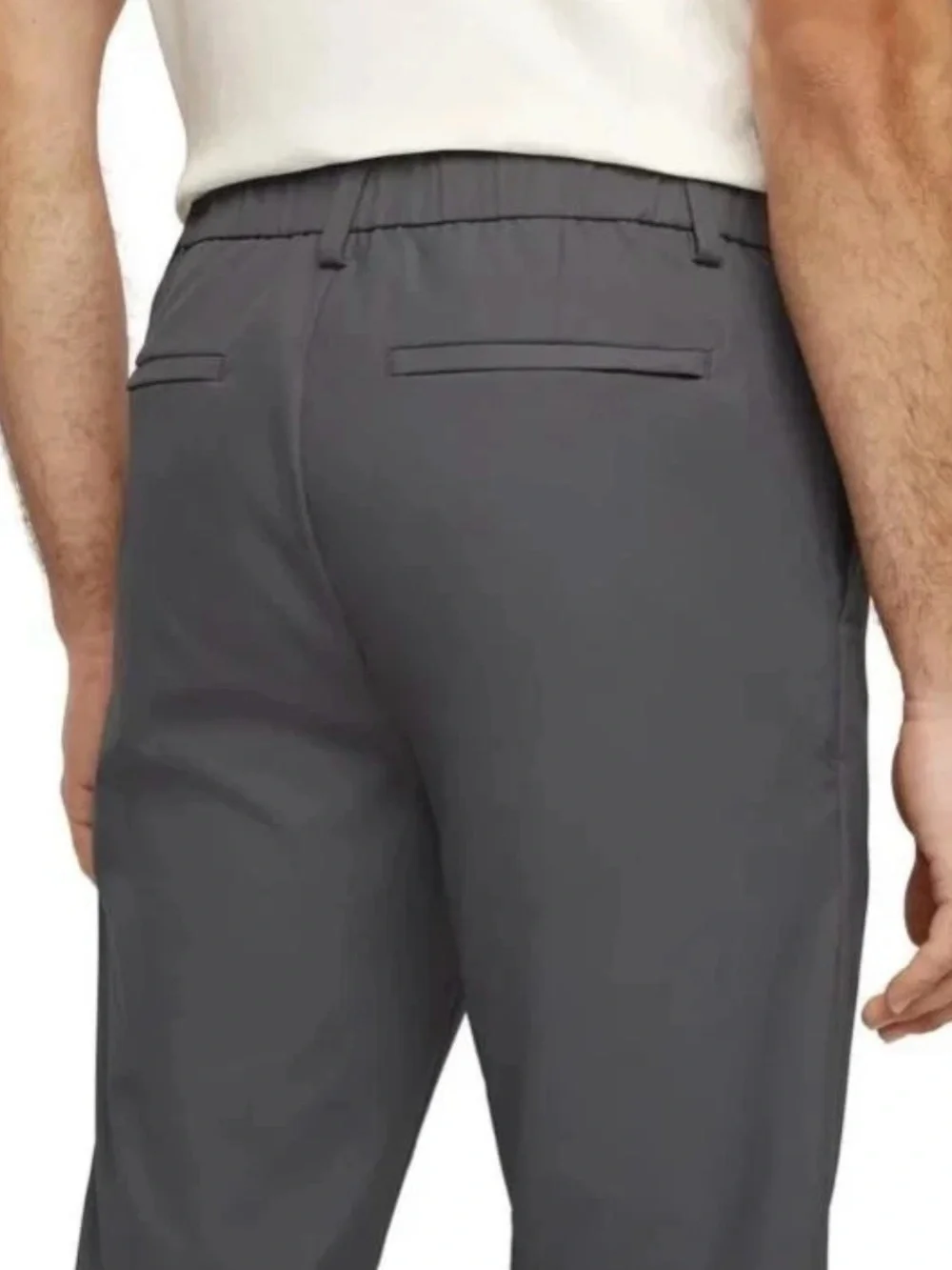Banana Republic Men’s Commuter Flex Pants Gray 38x32 Athletic Fit NWT
